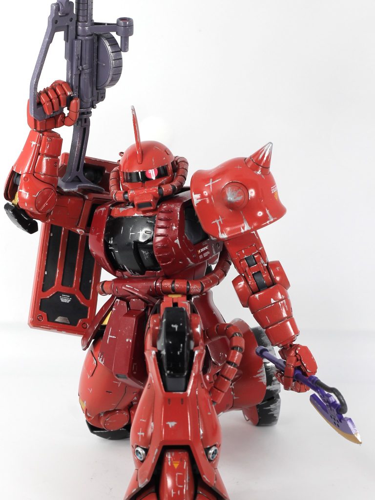 シャア専用ザク–4枚目/制作者：どんぶり