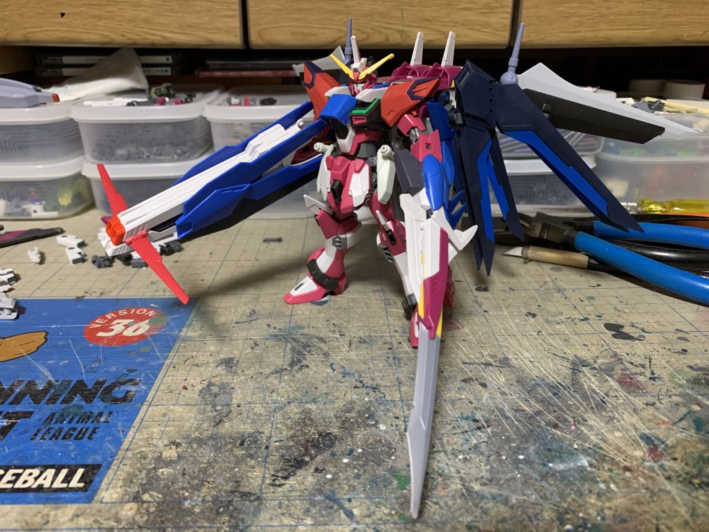 思いつきでハッタリ武装2種を作製。思いの外よくまとまったと自画自賛。