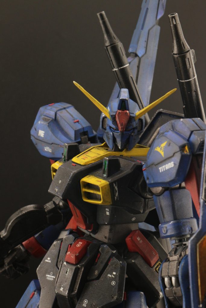 久しぶりのRE1/100スケールだったので、作りやすかったですね。