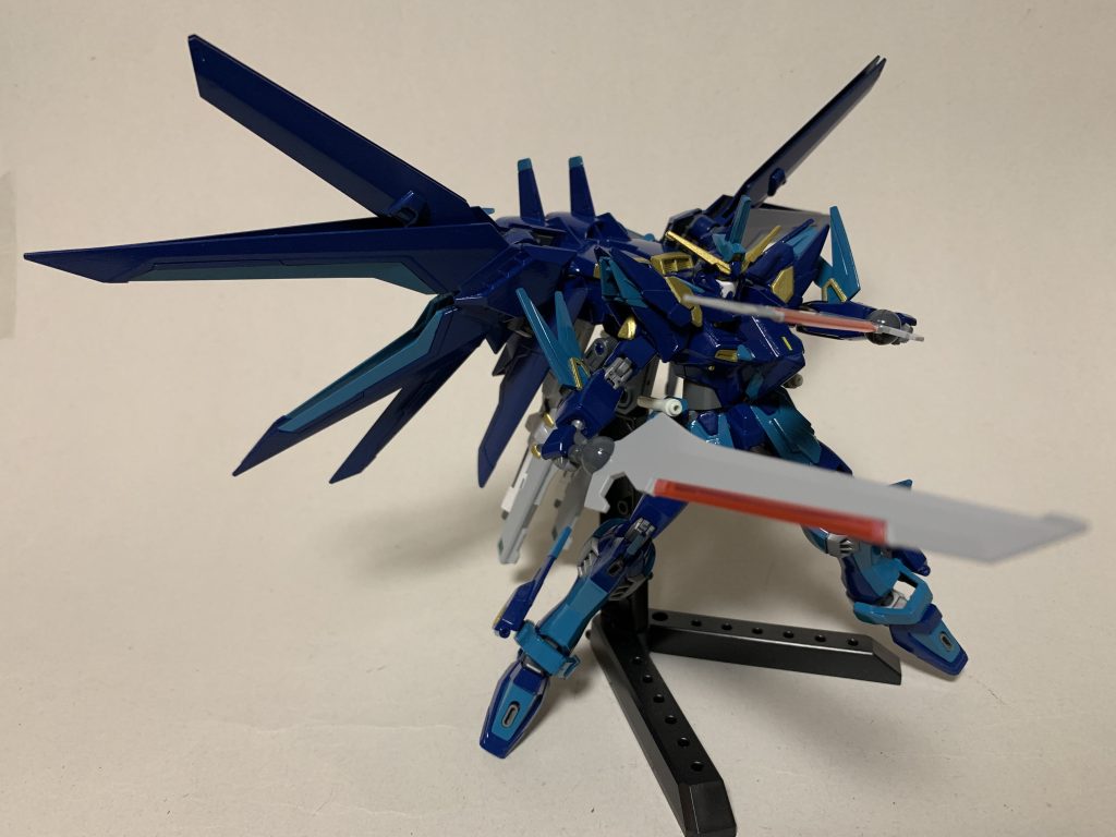 フラガラッハビームブレイド。そのままストライクノワールから流用。