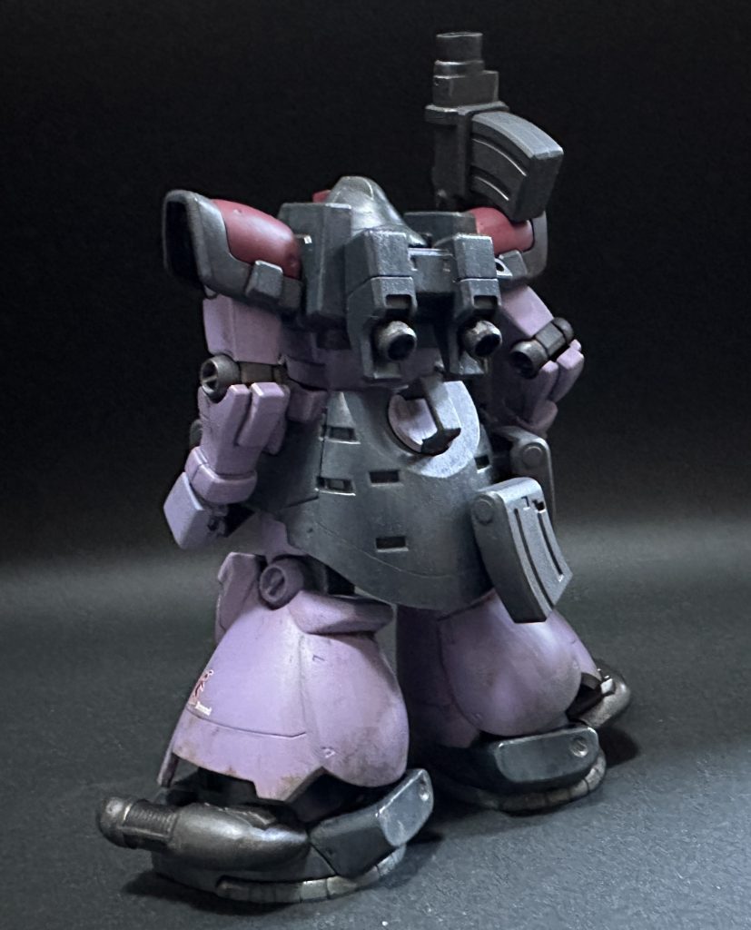 どこからどうみてもジオンなスタイル。すてきです。