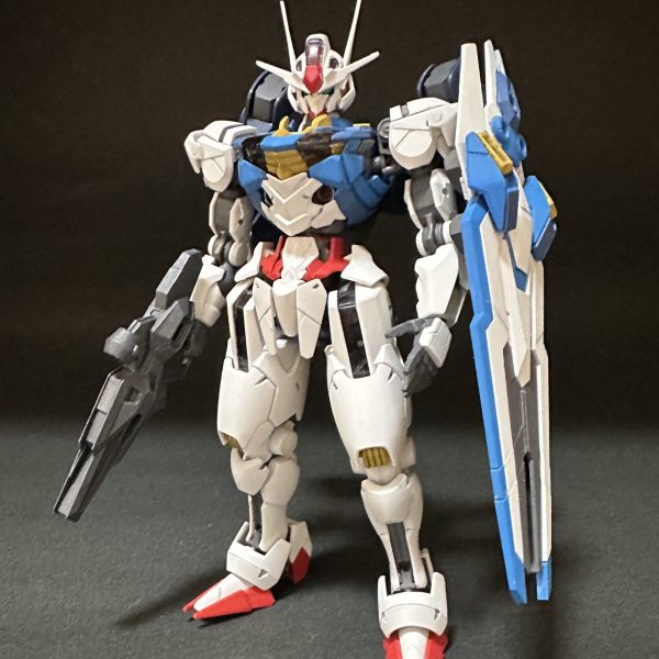 今月の水星の魔女　８月　HG ガンダムエアリアル フライトユニット装備