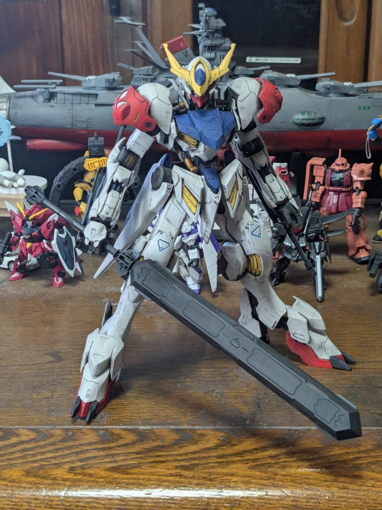 ウェザリングの落ち着いたほうです。