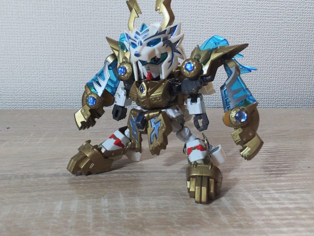 そして虎燐魄装備!!轟大帝孫権にも同じ素体で装着可能!!やったね‼️まぁ間接ボトボトですけどね・・・そして・・・