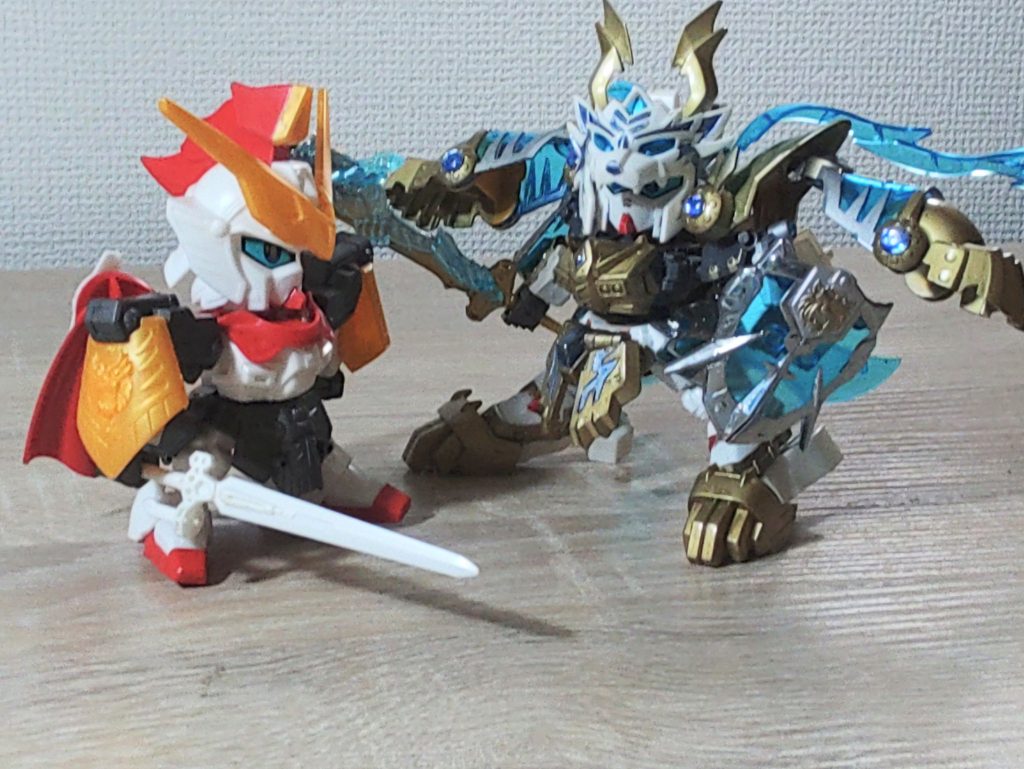 これで親離れ出来たね‼️・・・オチとしては劉備程ではないけど間接ガタガタになりました。すまんかった。流行りのものと親孝行は早い内にともいいますので、皆さまも二個買いが必要な際は悩まず買うのが吉かと。人は積みを冒すものです。全装ネタは次回がラスト!!トリを飾るのはもちろん・・・