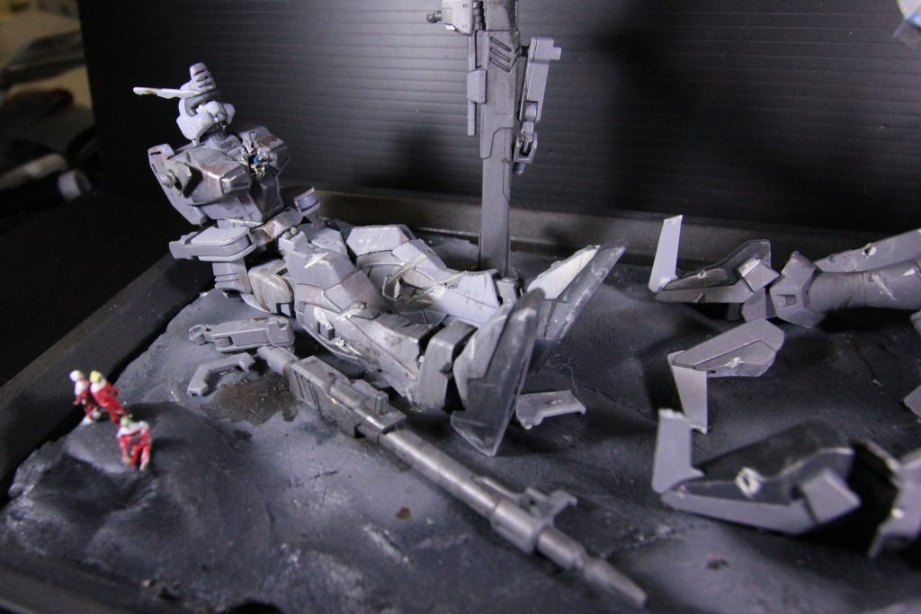 バスターアップピントが上手くあってませんが赤服の3人もそれっぽい感じになっていて気に入ってます