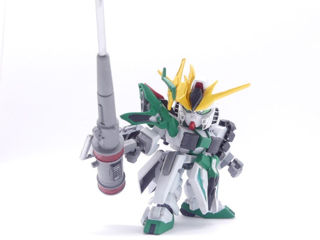 大型プラスドライバー:ドライバー【プラス】の最大の武器であり工具。電動式で、後部には大型ジェネレーターが内蔵されている。先端パーツを変更することも可能。基部はSD三国伝、孫策サイサリスから。