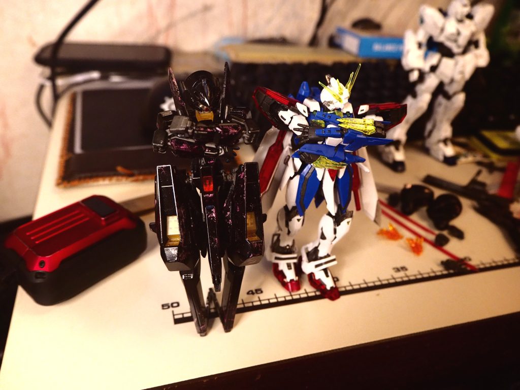 今回初めてRGゴット手にしましたが、噂どうり腕組がよくできますね。