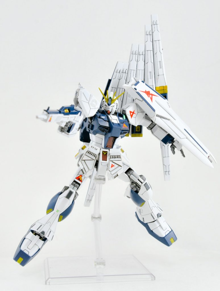 脚の可動域アップさせたのでポージング域が広がりました。開脚しやすくなっています。