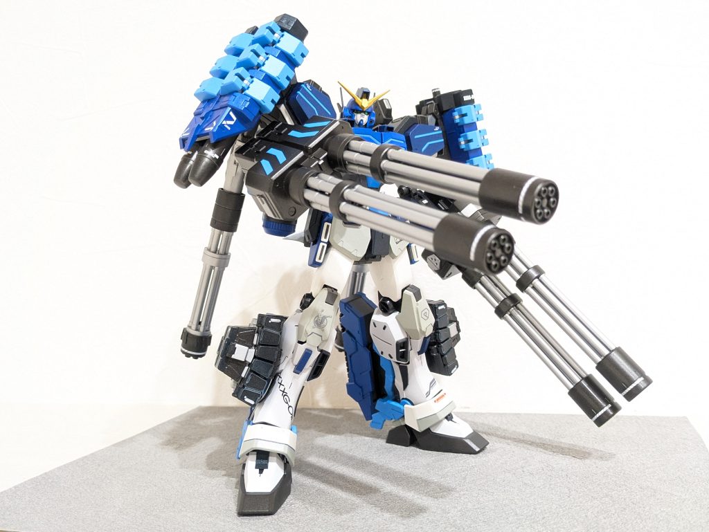 腕部、腰部、脚部を延長工作して。スタイリッシュに♪