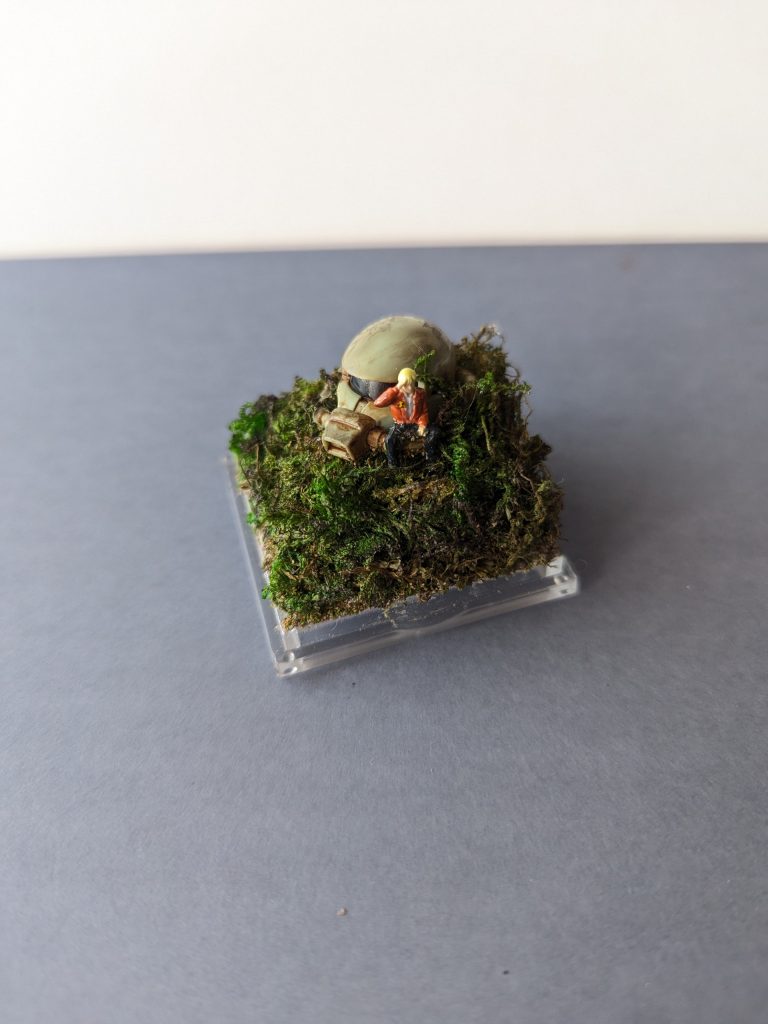 【ジオラマ】4㎝の中のバーニィ。–5枚目/制作者:あーやん