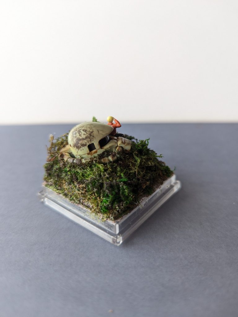 【ジオラマ】4㎝の中のバーニィ。–8枚目/制作者:あーやん