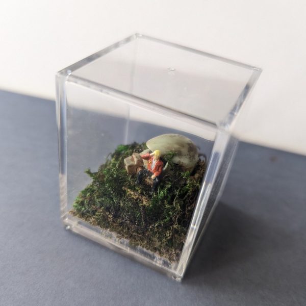 【ジオラマ】4㎝の中のバーニィ。