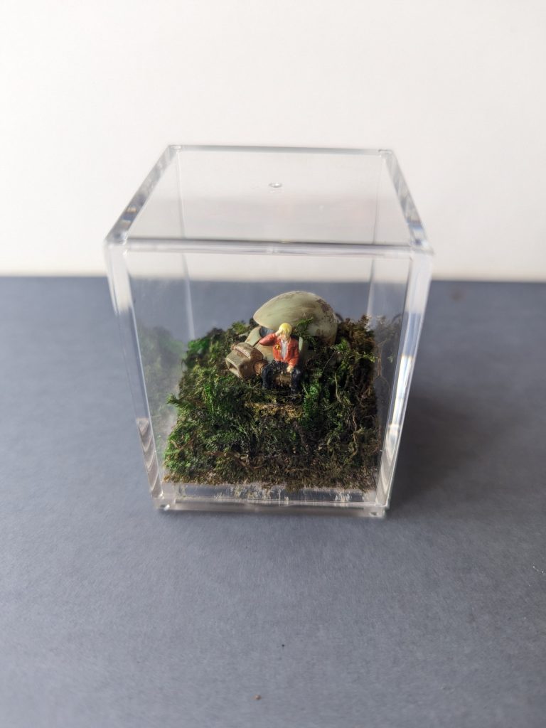 【ジオラマ】4㎝の中のバーニィ。–2枚目/制作者:あーやん