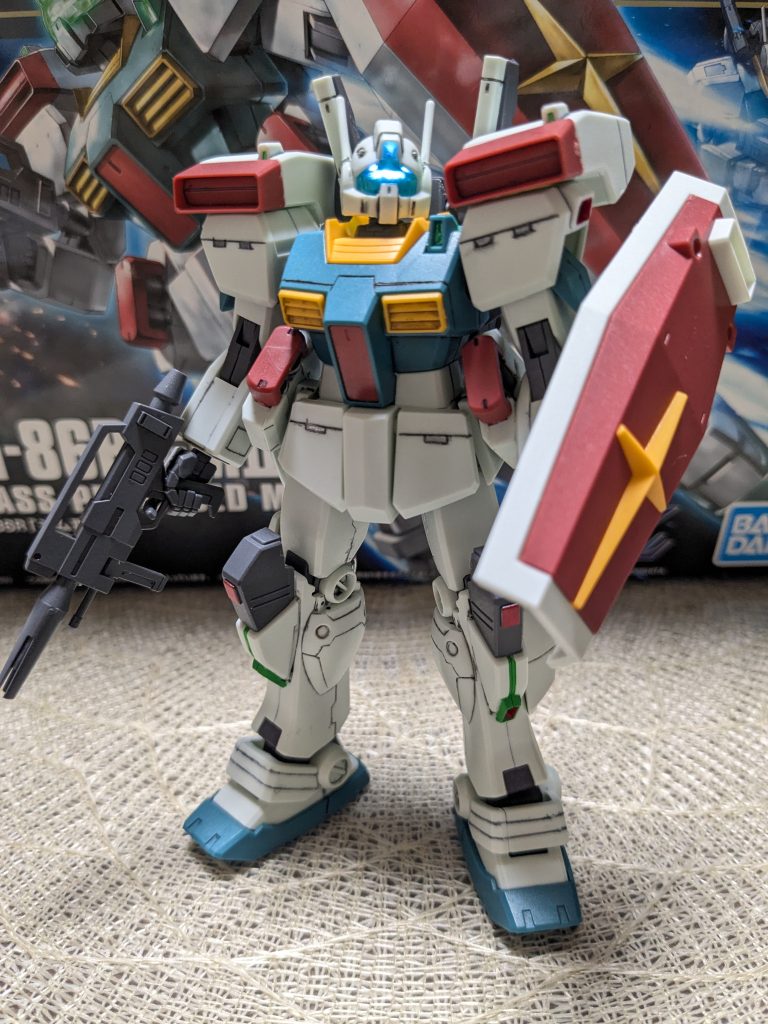 シールドとビームライフル