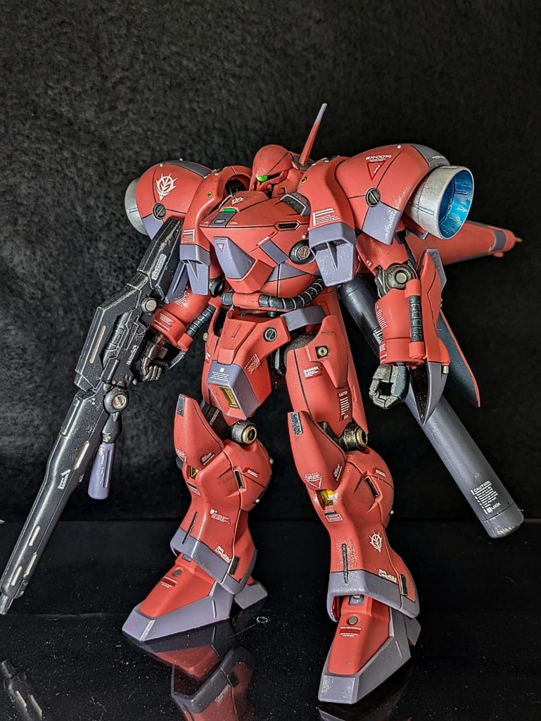 ということで、HGUCガーベラ・テトラでした。納得のいく感じに作れて良かったです。シーマ様万歳!!久しぶりにモノアイのMSを作れて満足したので、次はシールドを持っている機体が作りたい!それでは、また。