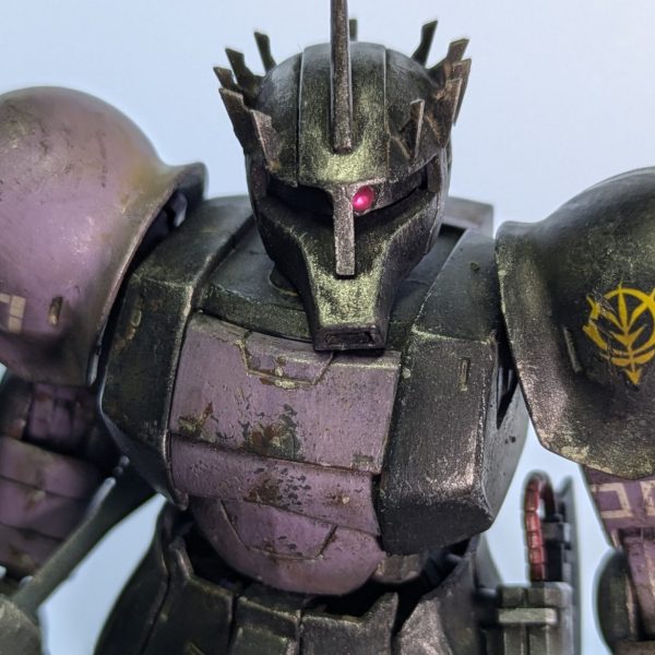 ミキシングで余ったパーツでザク１を作った