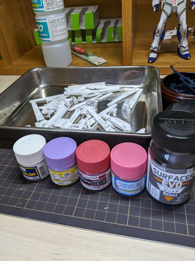 ベースカラー考え中（笑）