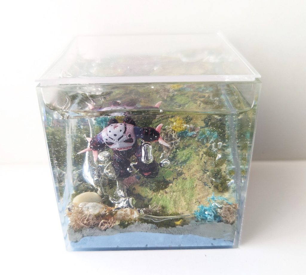 【ジオラマ】水中ズゴック(失敗感70%)–2枚目/制作者:あーやん