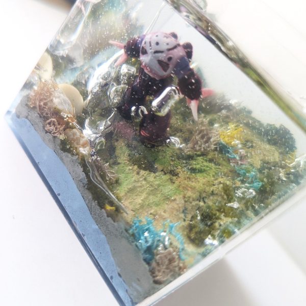 【ジオラマ】水中ズゴック（失敗感70％）