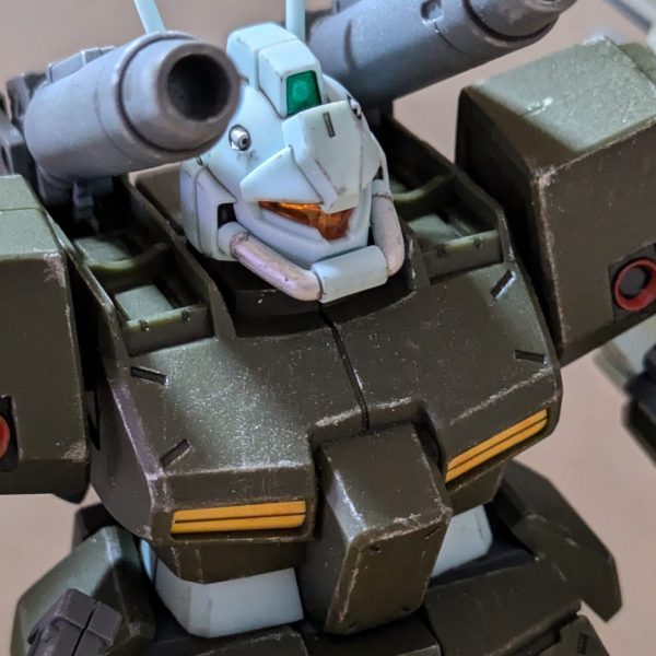 HGジム・キャノンⅡ／初ウェザリングマスター使用