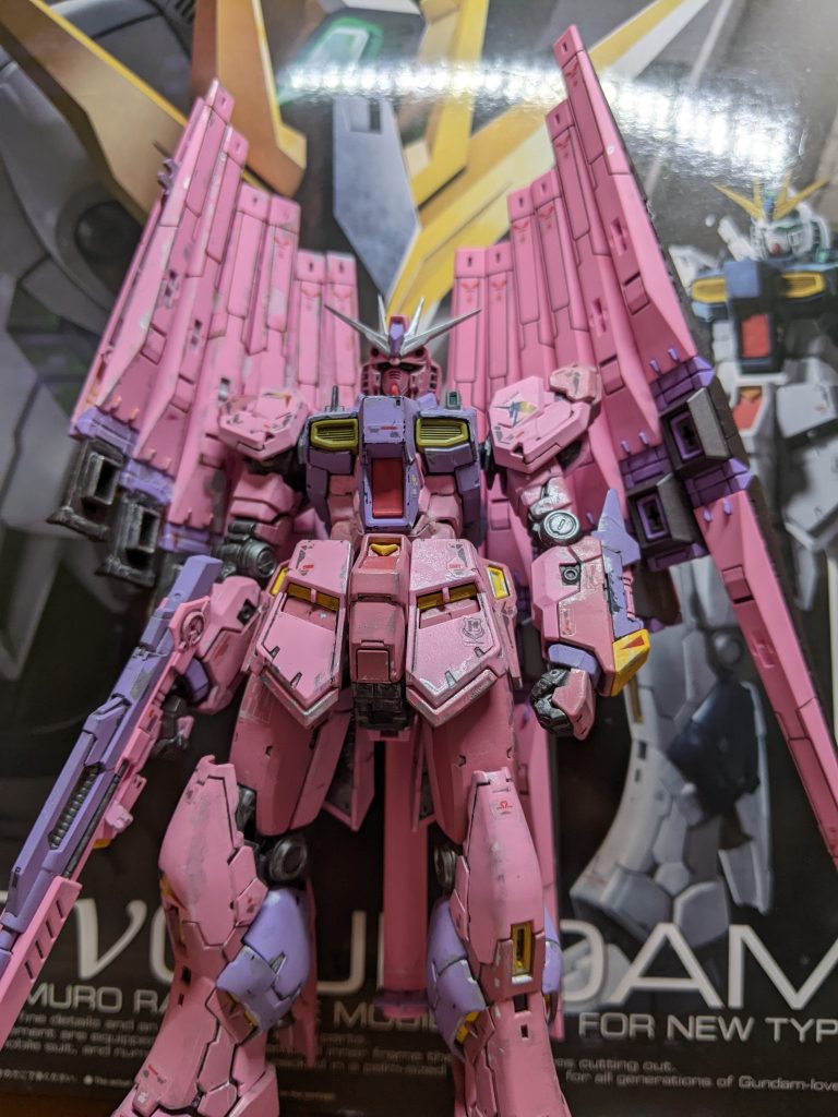 二機のνがあったので余剰パーツでなんちゃってファンネル！