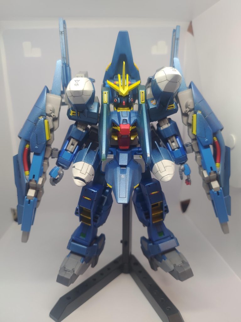 デカールを貼る積もりだったのですが、トップコート先に吹いてしまい。。。(ノ∀｀)ｱﾁｬｰ