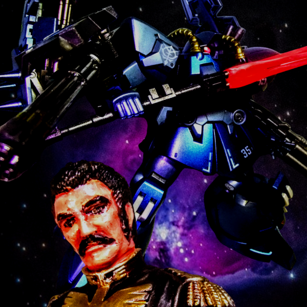 今回はドムＲ35とランバ・ラル（ラルさん💦）のお色直しデス