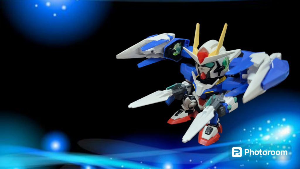 BB戦士 No.322 SDダブルオーライザー (ジョイント改造)–4枚目/制作者:石頭三舊