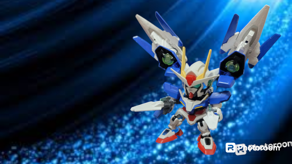 BB戦士 No.322 SDダブルオーライザー (ジョイント改造)–3枚目/制作者:石頭三舊