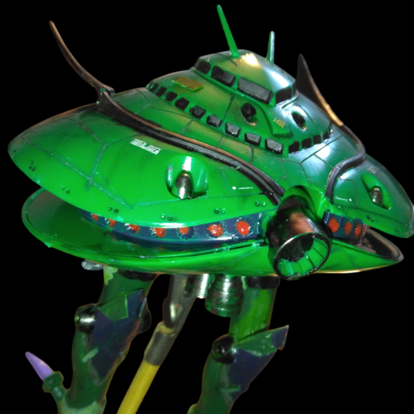 【旧キット】ビグザム　スジ彫り仕上げ