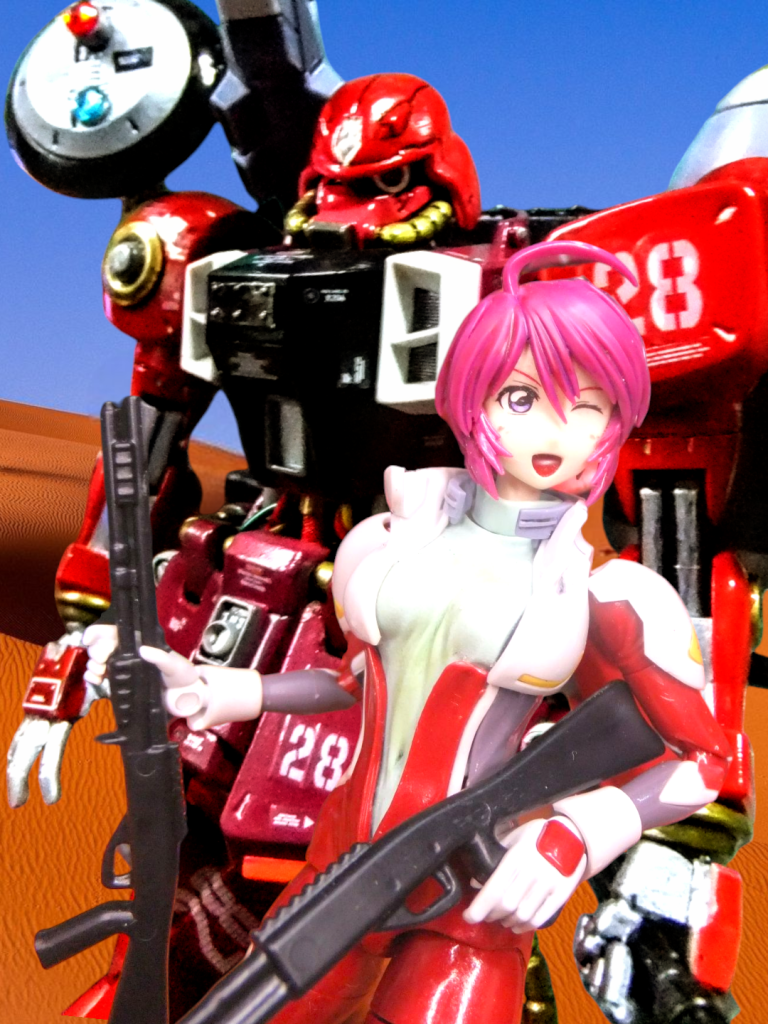 無印 ガナーザクウォーリアの追加工 性懲りも無くガナーユニットとコーションデカール追加施工デス(ねちっこい💦 てスイマセン😁)–3枚目/制作者:gtarou