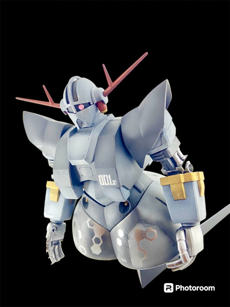 黒背景です。香坂きのさんの動画で紹介されてたヘックス迷彩を試してみました♪親指付け根の穴からは、ビームが出ます😅決して、完成後に気付いたわけではありません💦