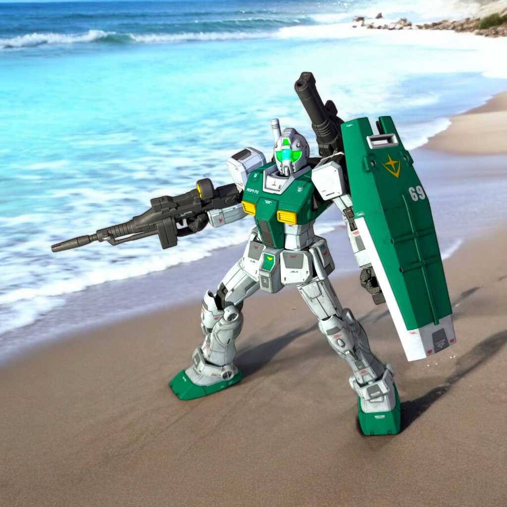 HG 1/144 GM(エゥーゴカラー)–4枚目/制作者：丸五ワークス