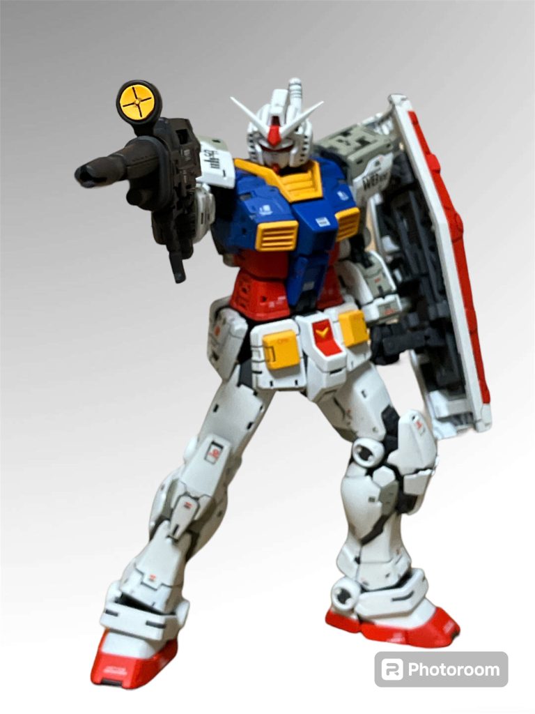 ライフル構え見ました