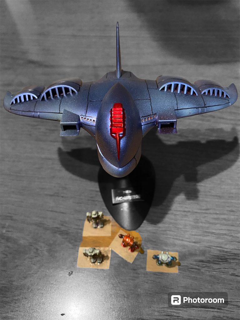 たまたまですが影が写りました。デカい感じが伝わります。