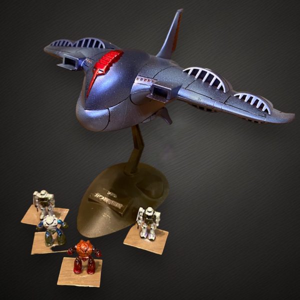 旧キット　ガウ攻撃空母