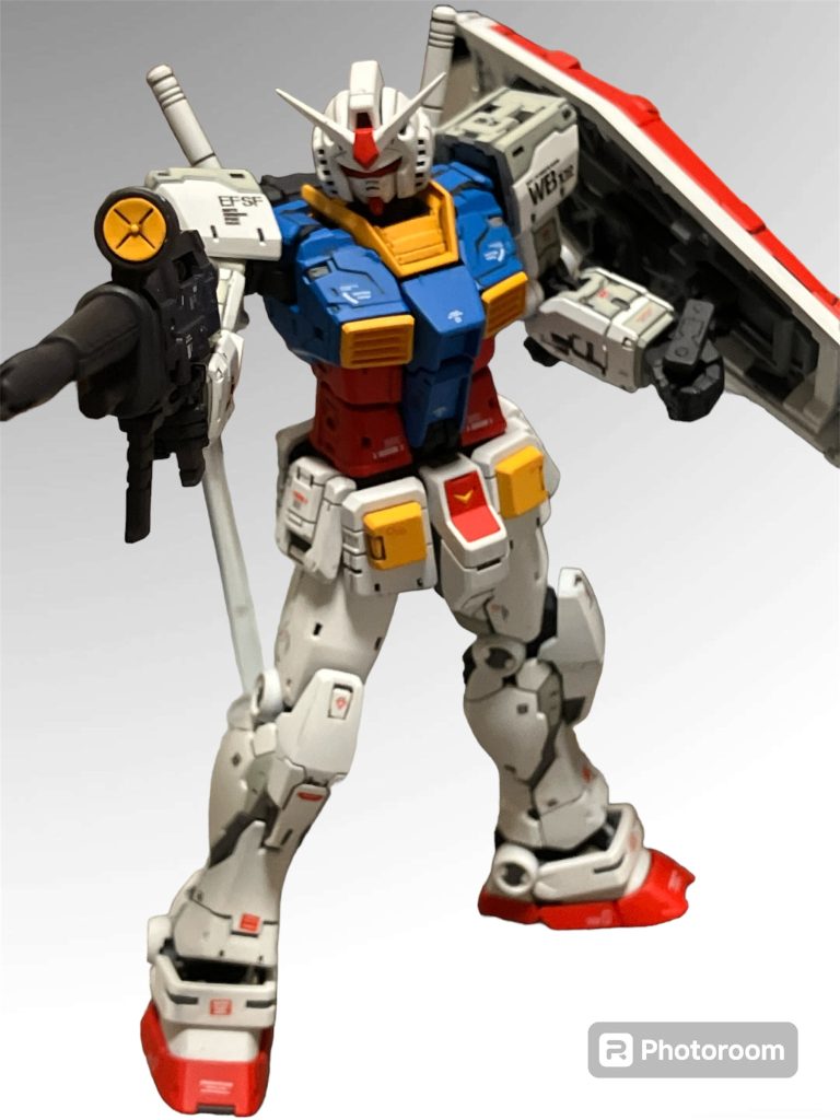 ライフル構えてみました