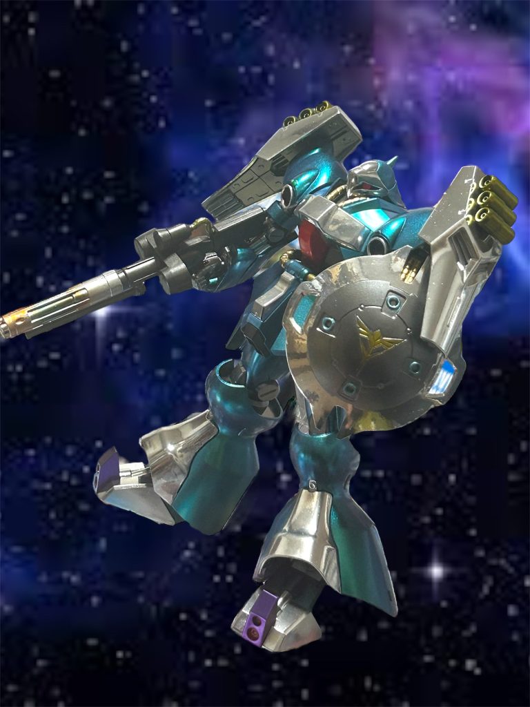 パッと見…ギュネイ機なんですよね…