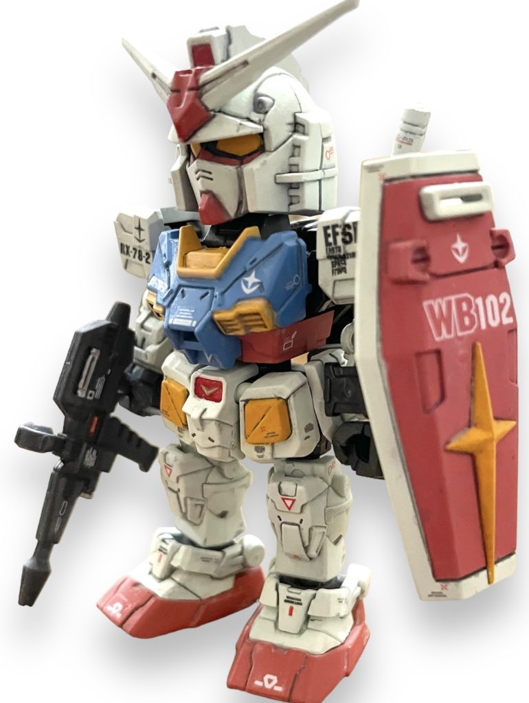 斜め前。いろんなデカールの余り物を流用⚡️