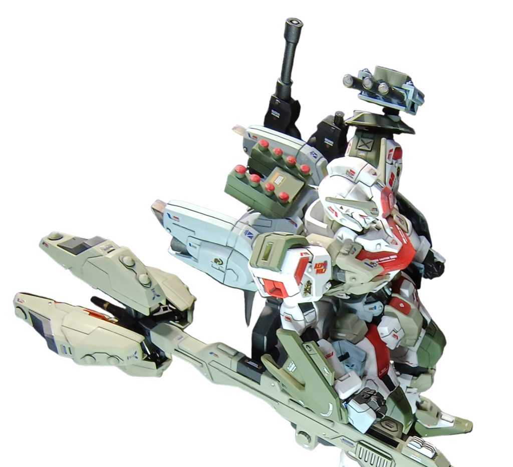 バックパックに8連装ミサイルポッドいつものDSOBLKです。