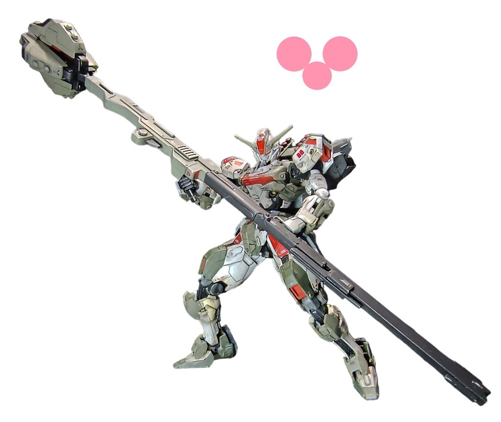 パイセン仕込みの棍棒(ライフル格闘)😤!!長過ぎてブン回せなそう・・・