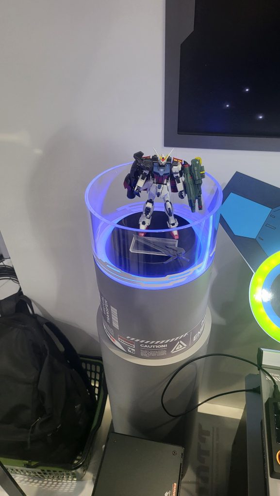 ガンプラバトルVR体験会 第一回での一枚。