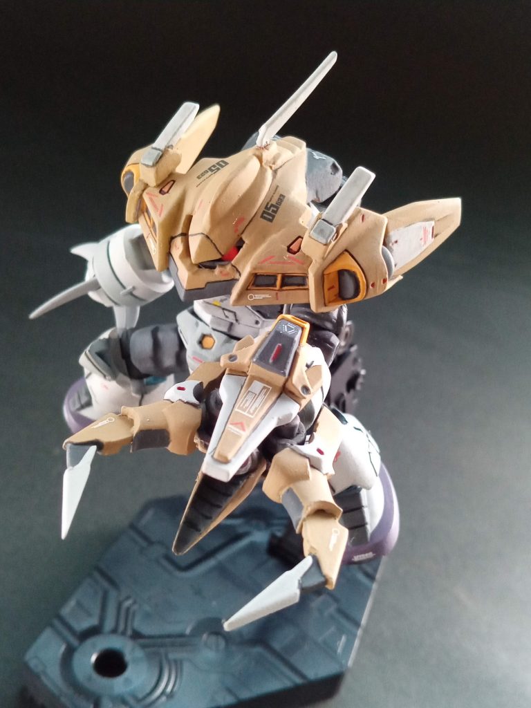 最後までご覧いただきありがとうございました。勢いでマスク工作までしてカラーリングに困ったんですけど、さまになったかなと(>_<)でも、装備しないほうが、ズゴックがやっぱいいかなと・・・・