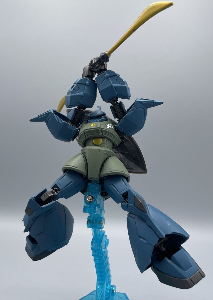 ソロモンの悪夢　以上、ガトー専用ゲルググの紹介でした。塗装自体も上手くいって、カッコいい配色になっていると思います。今後紹介するジョニー・ライデン専用高機動型ゲルググと一緒に、私の宝物になっています。　最後までご覧いただき、ありがとうございました！！(*^^*)