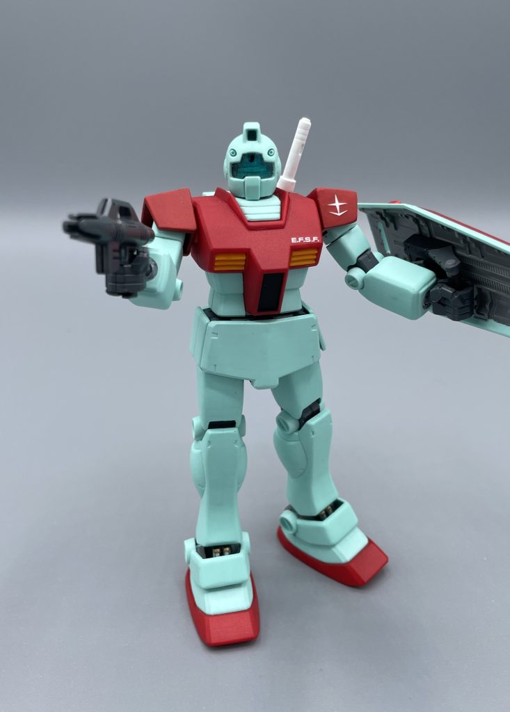 ピューン！ビームスプレーガン！　どうせ当たらないから、威力弱くなるけどビーム拡散させよう！って発想がナイスじゃないですか。いい。