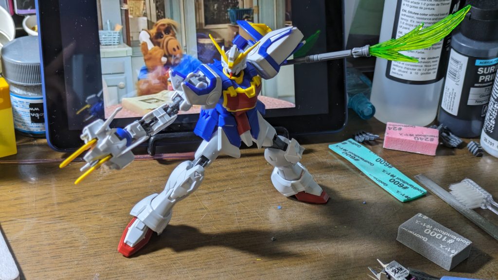 パチ組みバックのアルフがかわいい