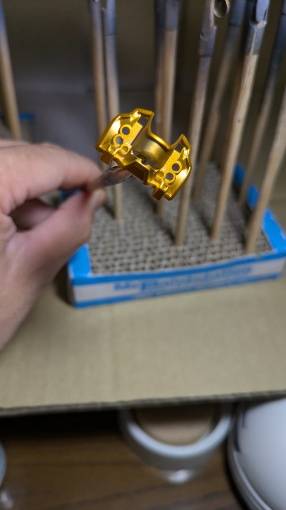 キャンディ塗装いい感じ！