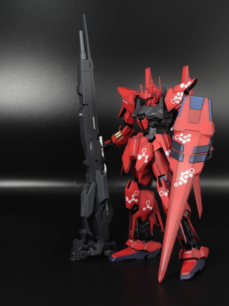 Zのハイメガランチャーを拝借して、シールドを構えたショットを。こんな風に構えられる構造になっていないのでｗ奇跡の1枚です。