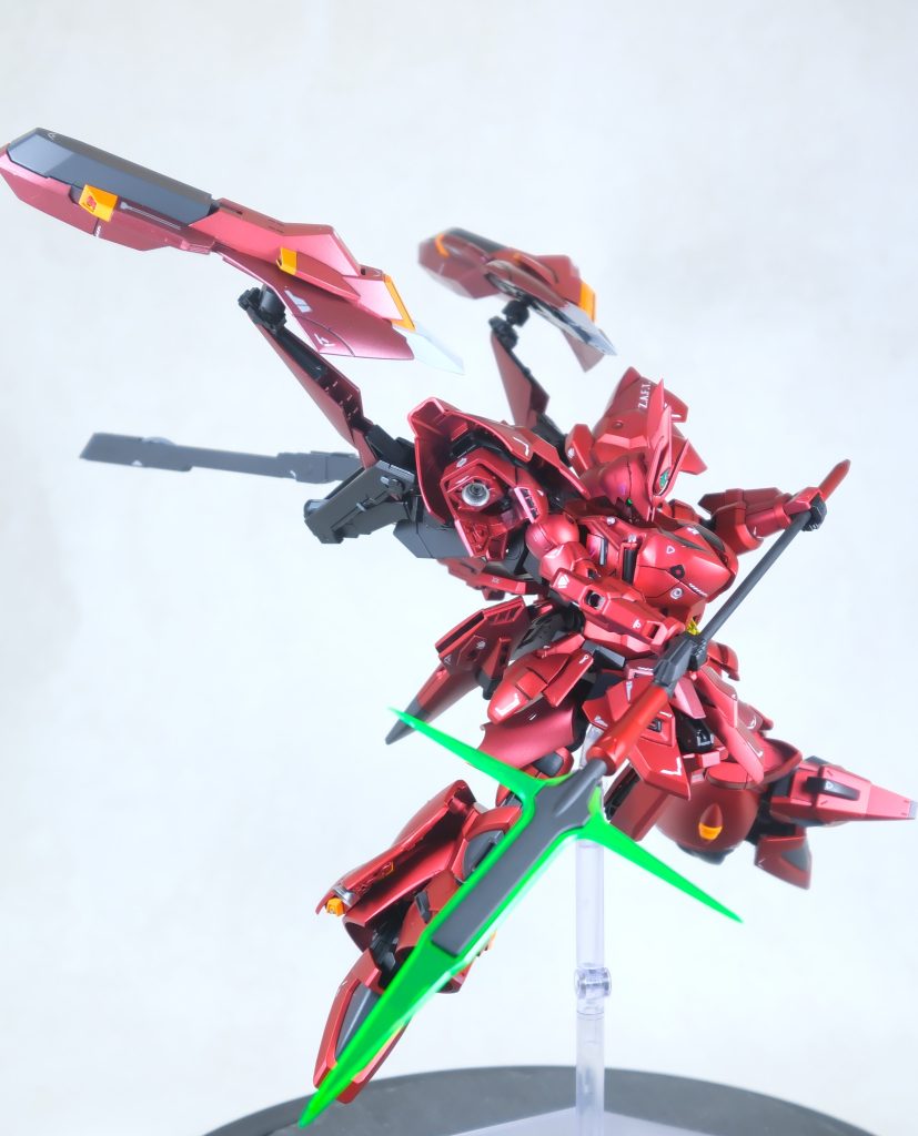 シールド後ろにすると高機動っぽくなっていいですね。